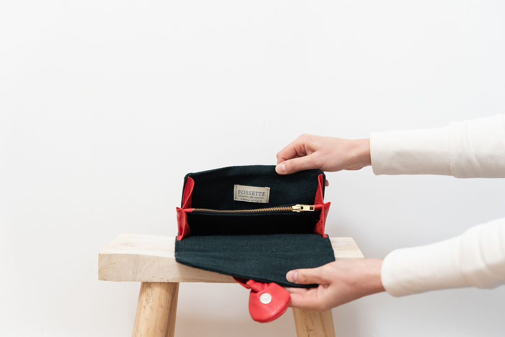 Pochette Cocktail - chanvre épicéa