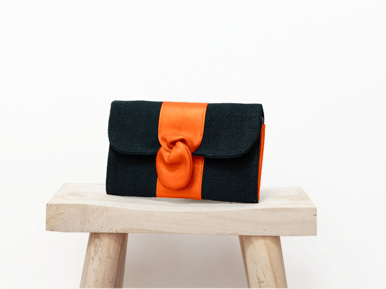 Pochette Cocktail - chanvre épicéa