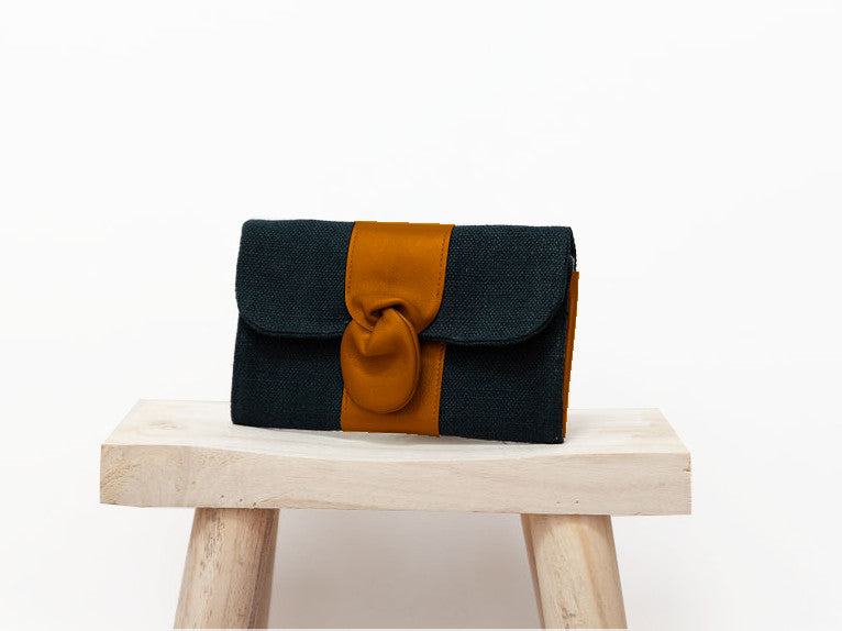 Pochette Cocktail - chanvre épicéa
