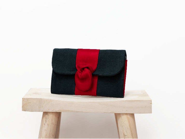 Pochette Cocktail - chanvre épicéa