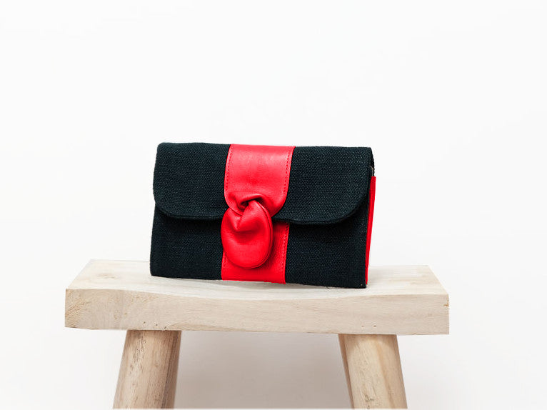 Pochette Cocktail - chanvre épicéa