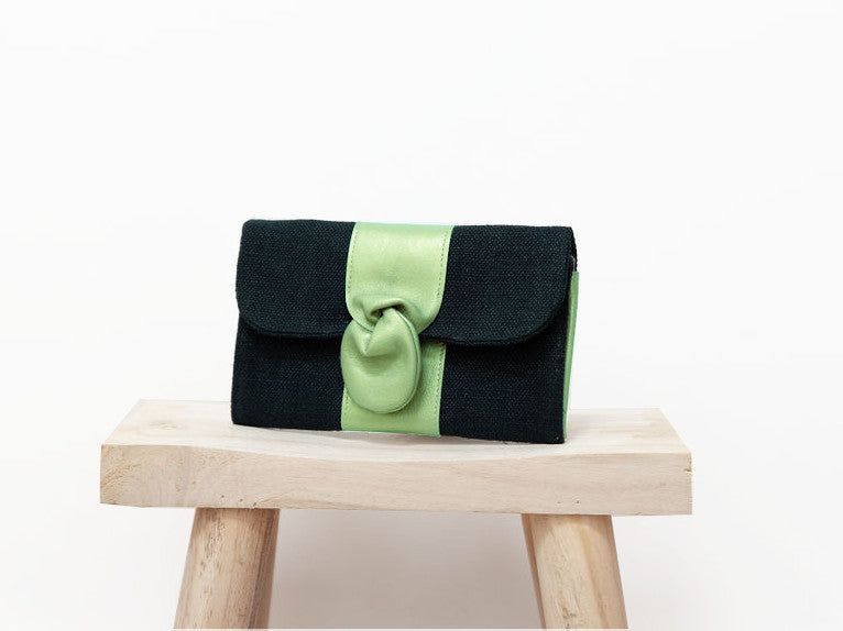 Pochette Cocktail - chanvre épicéa