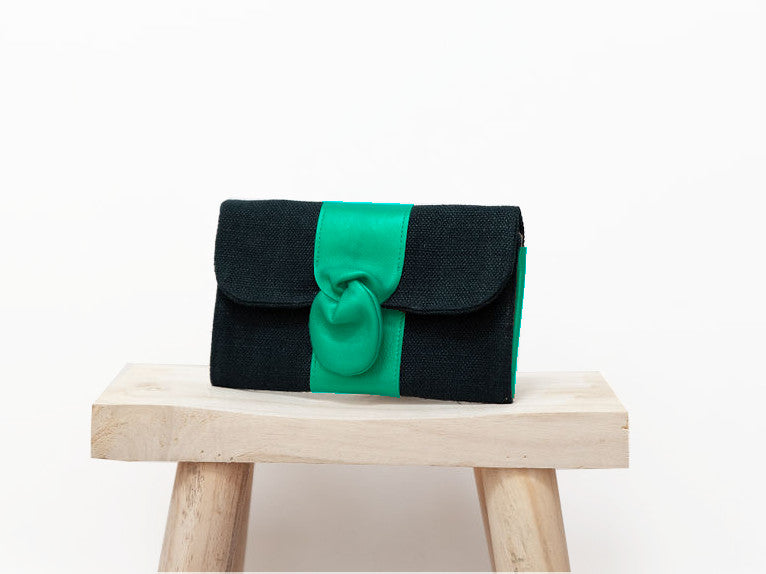 Pochette Cocktail - chanvre épicéa