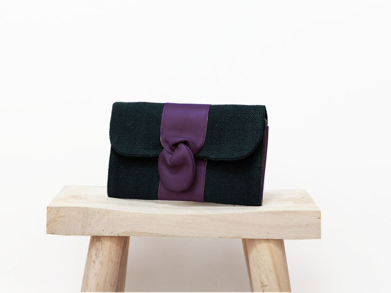 Pochette Cocktail - chanvre épicéa