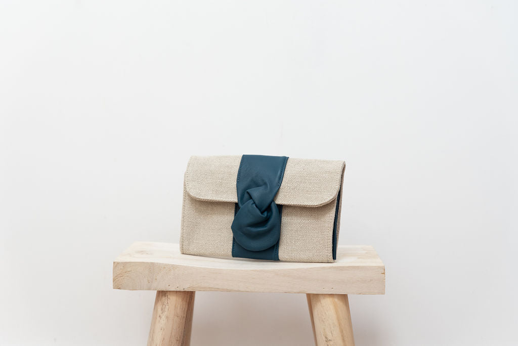 Pochette Cocktail - chanvre naturel
