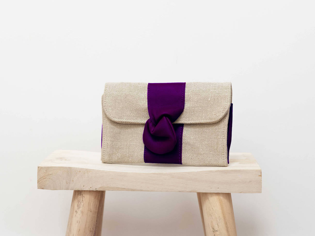 Pochette Cocktail - chanvre naturel