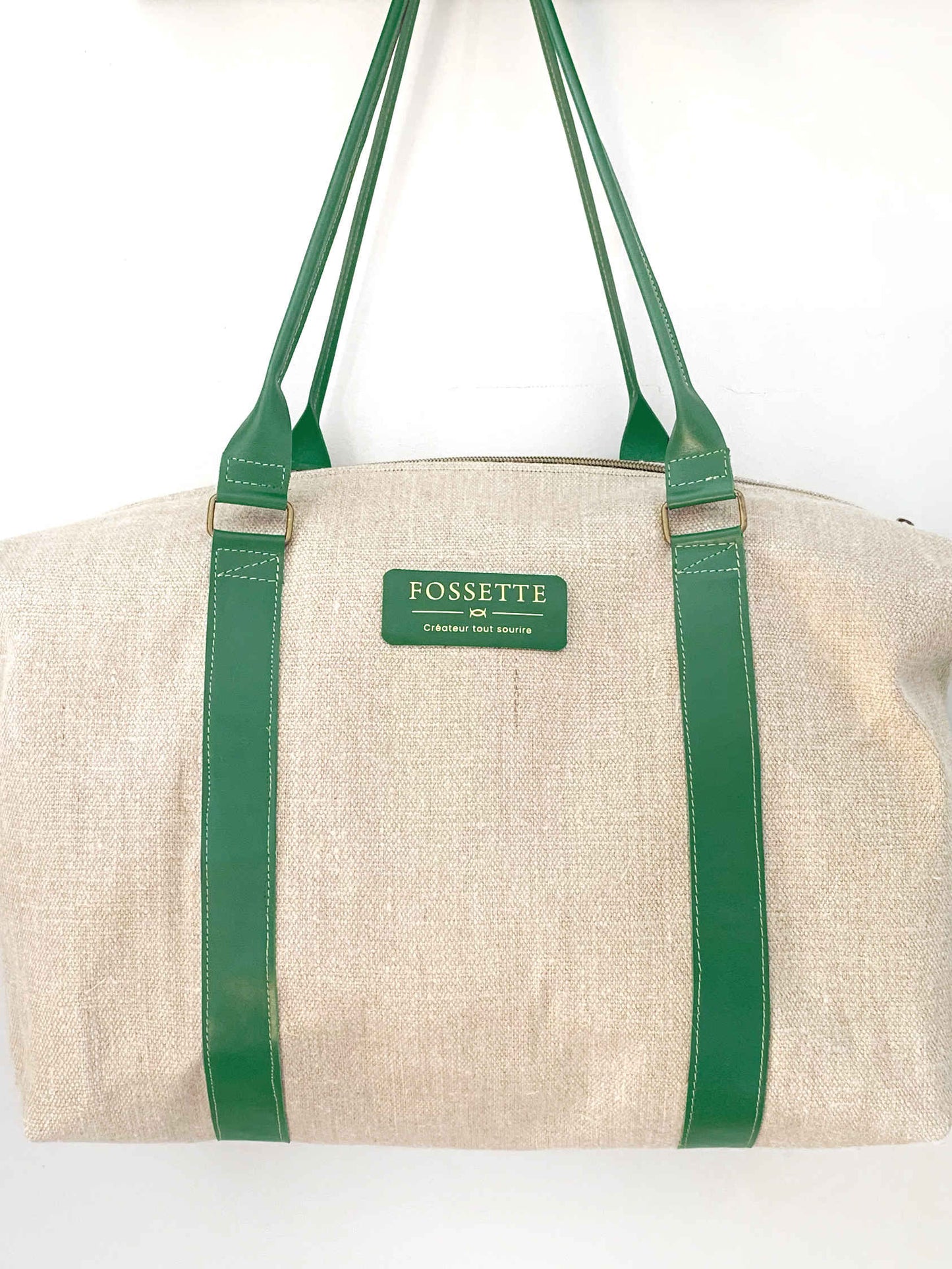 Sac 48h cuir forêt