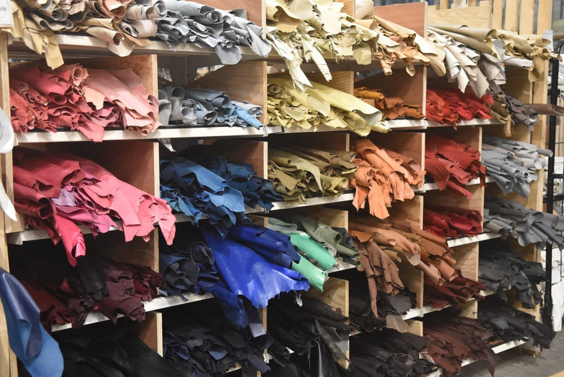 Accessoires en cuir upcyclé issus de la maroquinerie responsable