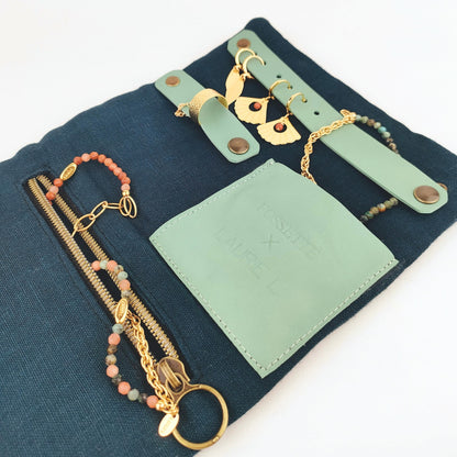 Coffret Pochette à Bijoux et Bracelets Laurie L.