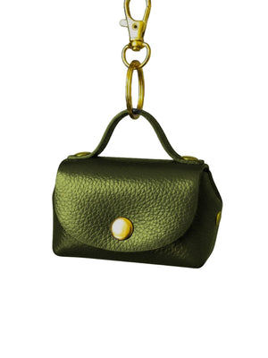 Mini Sac Charms - bijou de sac en cuir pour sac à main