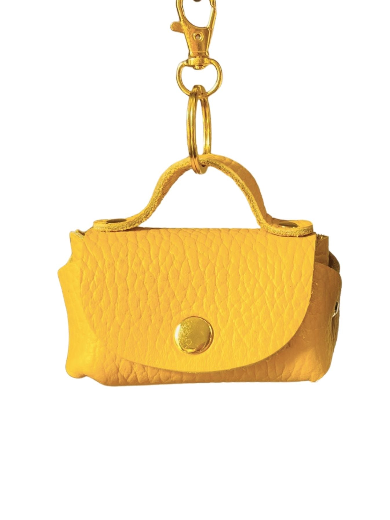 Mini Sac Charms - bijou de sac en cuir pour sac à main