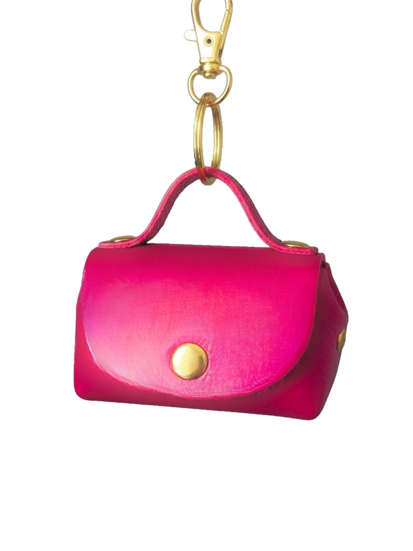 Mini Sac Charms - bijou de sac en cuir pour sac à main