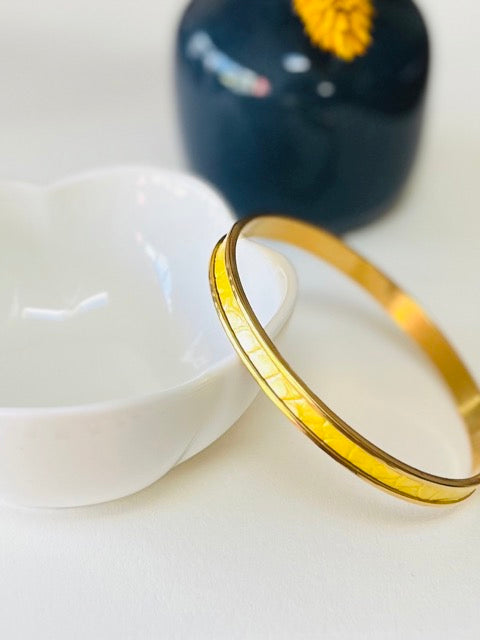 Jonc Doré - Cuir d'Exception au choix