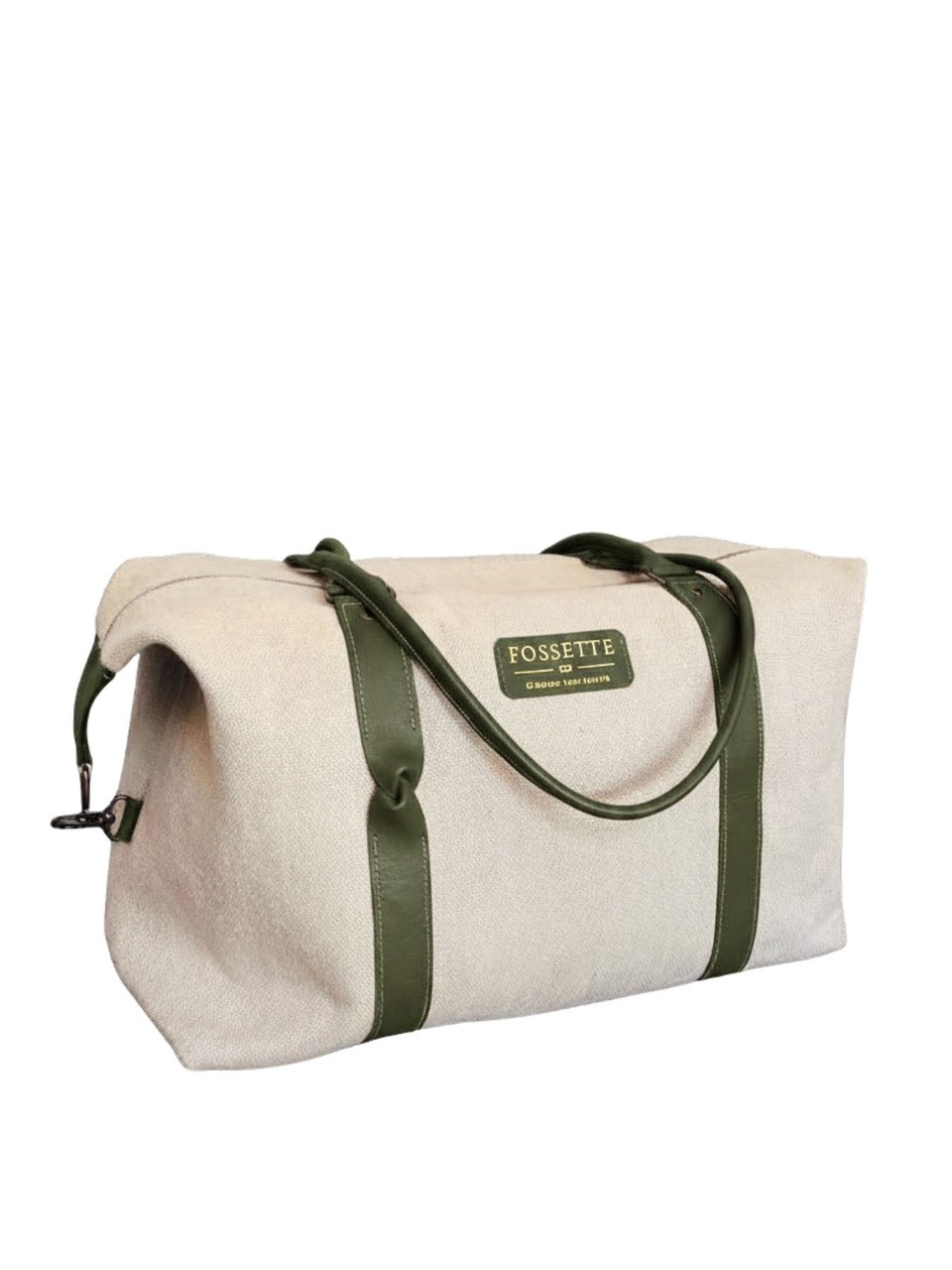 Sac 48h | Chanvre écru & Cuir