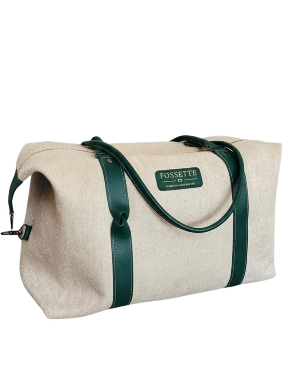 Sac 48h | Chanvre écru & Cuir