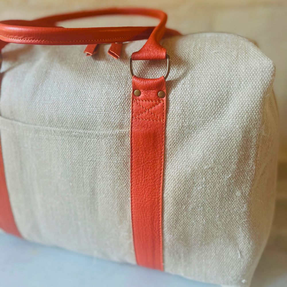 Sac 24h | Chanvre & Cuir